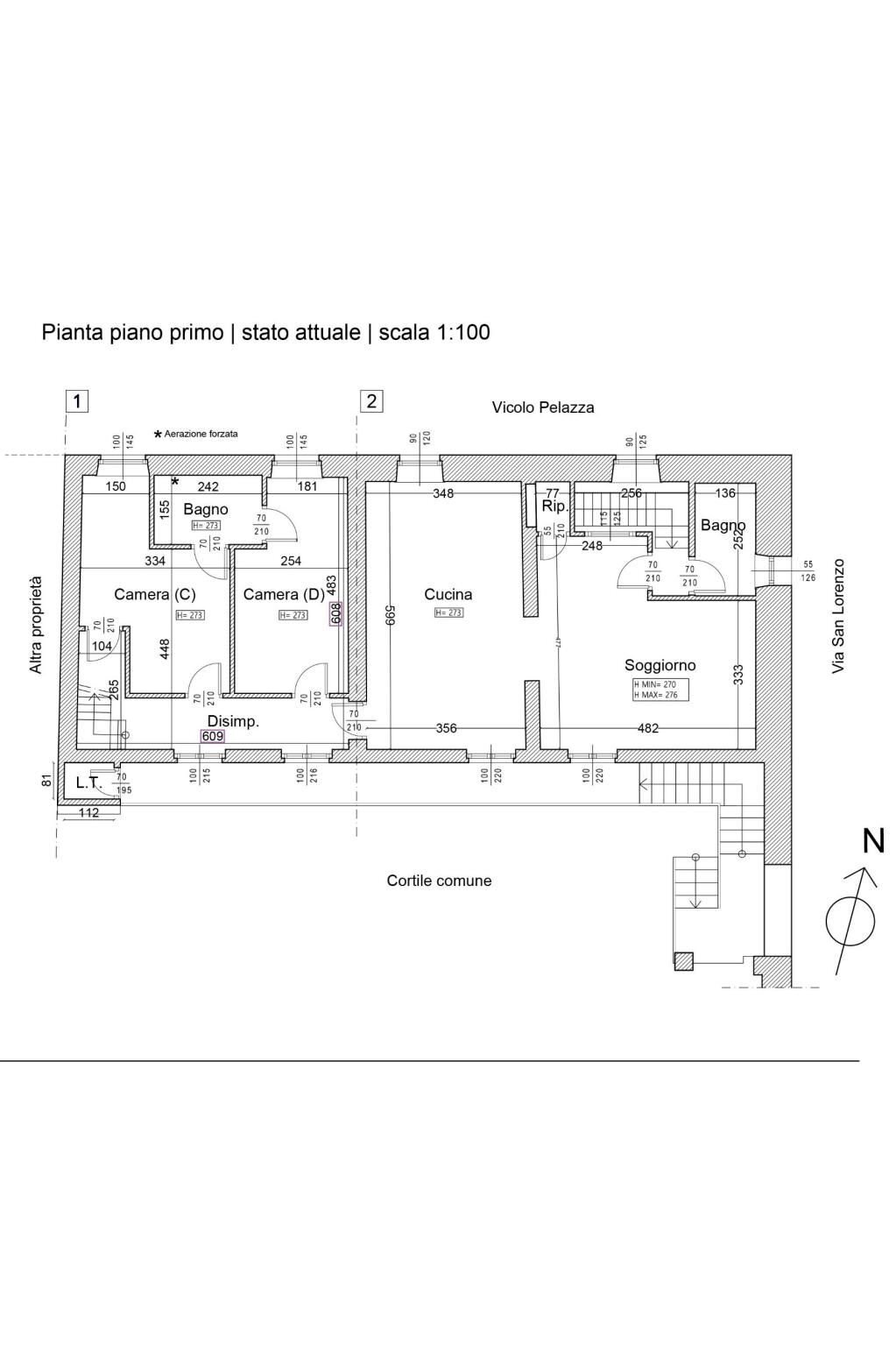 Villa vicolo Pelazza, 2, Carmagnola - planimetria 1