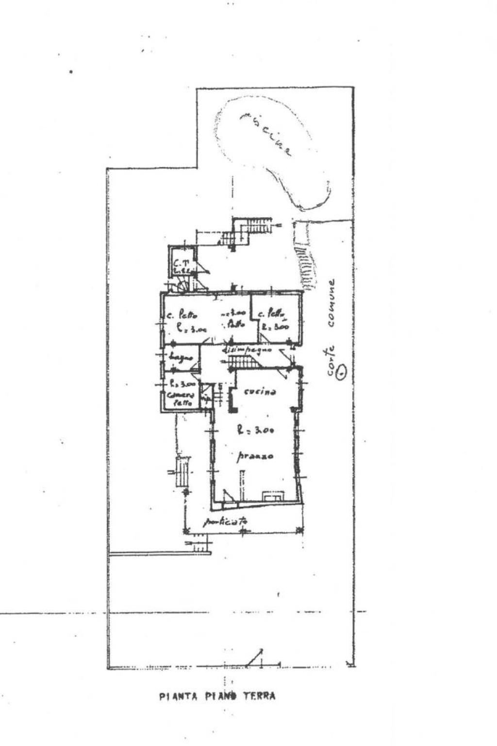 Villa viale dei Ligustri, Ravenna (zona Porto Corsini) - planimetria 1