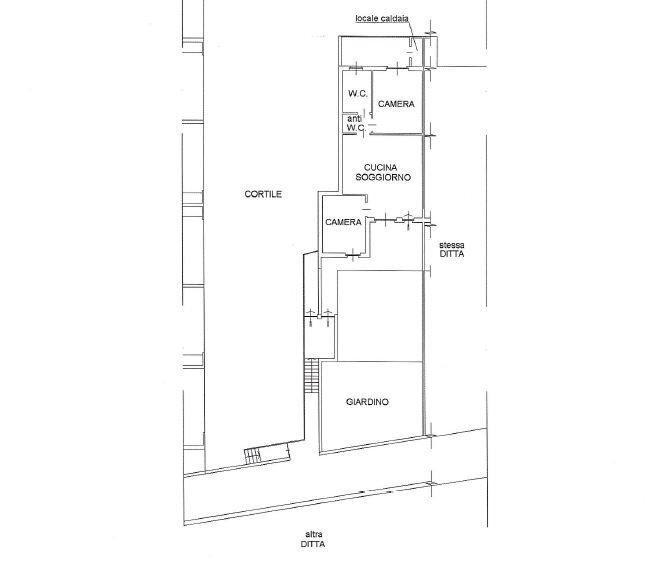 Appartamento via Marengo, 3, San Mauro Torinese - planimetria 1