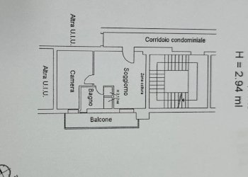 Planimetria - Appartamento via Guglielmo Marconi, 18, Bologna (zona Marconi) - foto 27