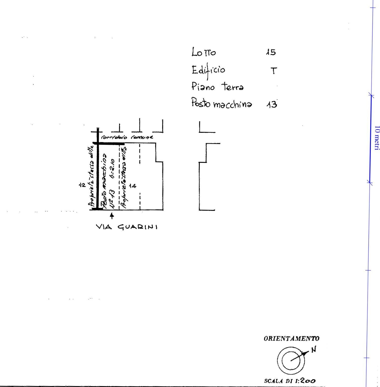 Quadrilocale via Guarino Guarini, 48, Venaria Reale - planimetria 1
