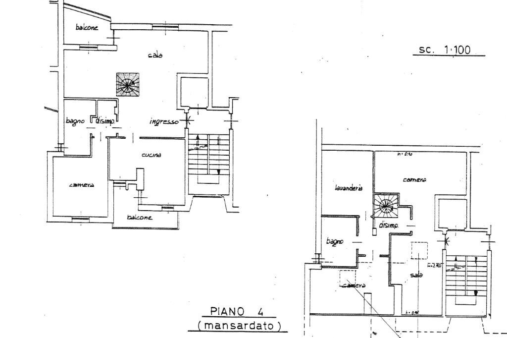 Appartamento Via Schifani, Beinasco - planimetria 1
