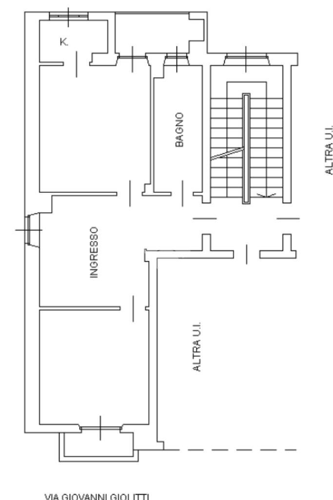 Appartamento Via Giovanni Giolitti, Beinasco - planimetria 1