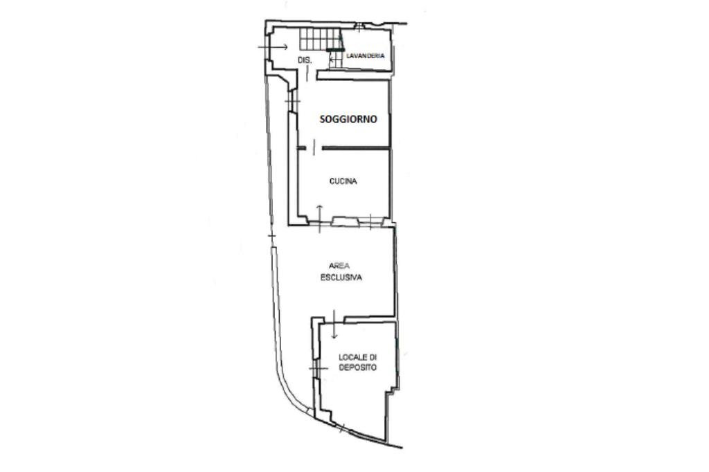 Semi-detached house Canton Garda, Ivrea - floor plans 1