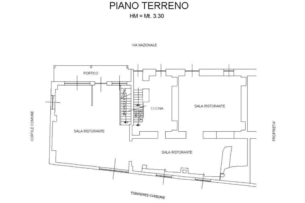 Apartment Via Nazionale, Pinerolo - floor plans 1