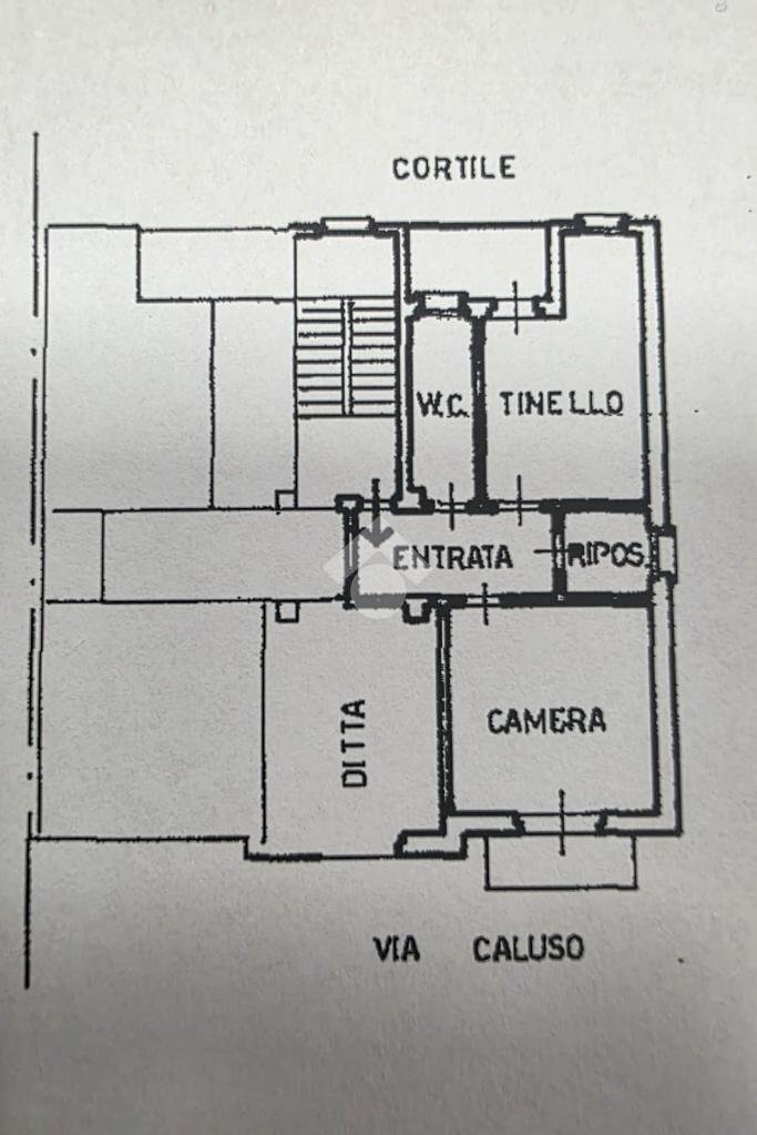 Two-room apartment Via Caluso, Rivoli - floor plans 1