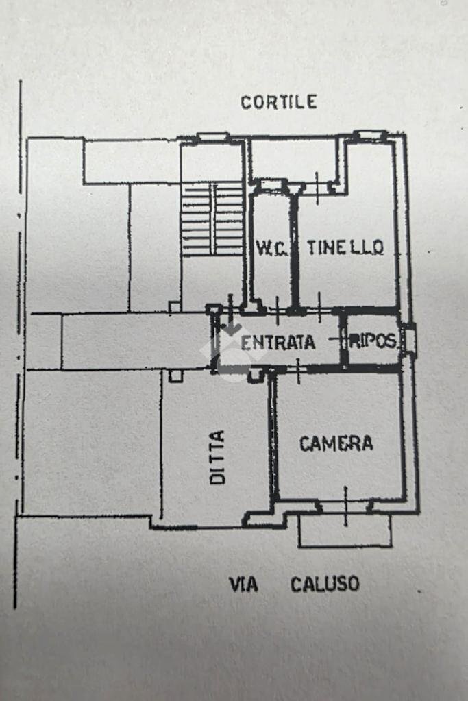 Two-room apartment Via Caluso, Rivoli - floor plans 1