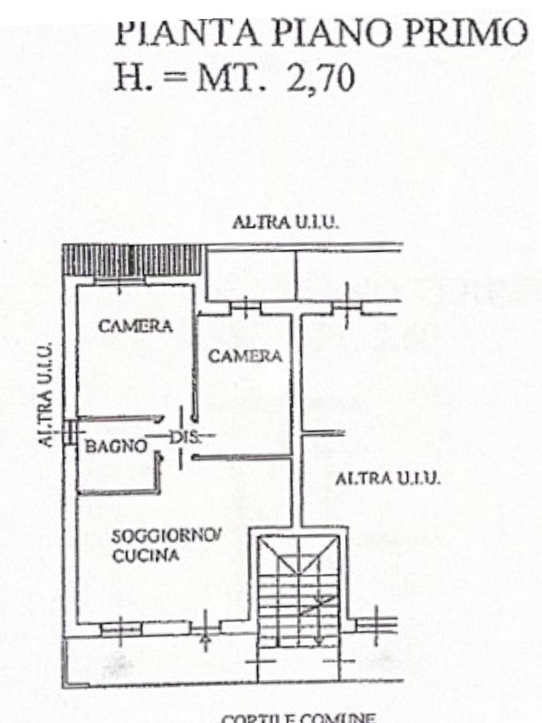 Three-room apartment Via paradiso, San Benigno Canavese - floor plans 1