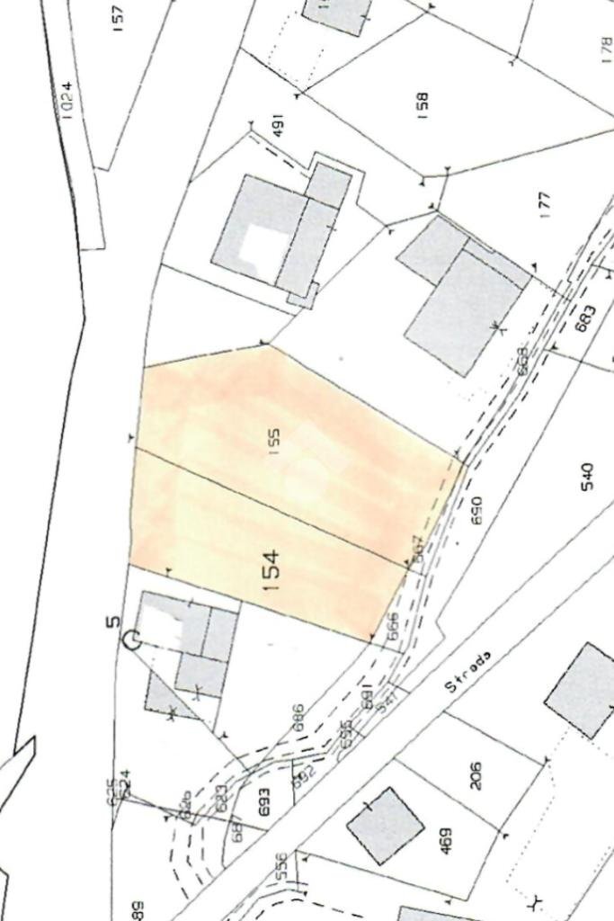 Terreno edificabile Località Banchet, Pontey - planimetria 1