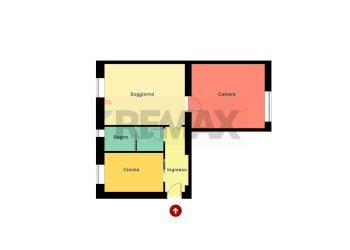 Pianta 2D - Bilocale Via Ruggero Boscovich
 
26, Milano - foto 33