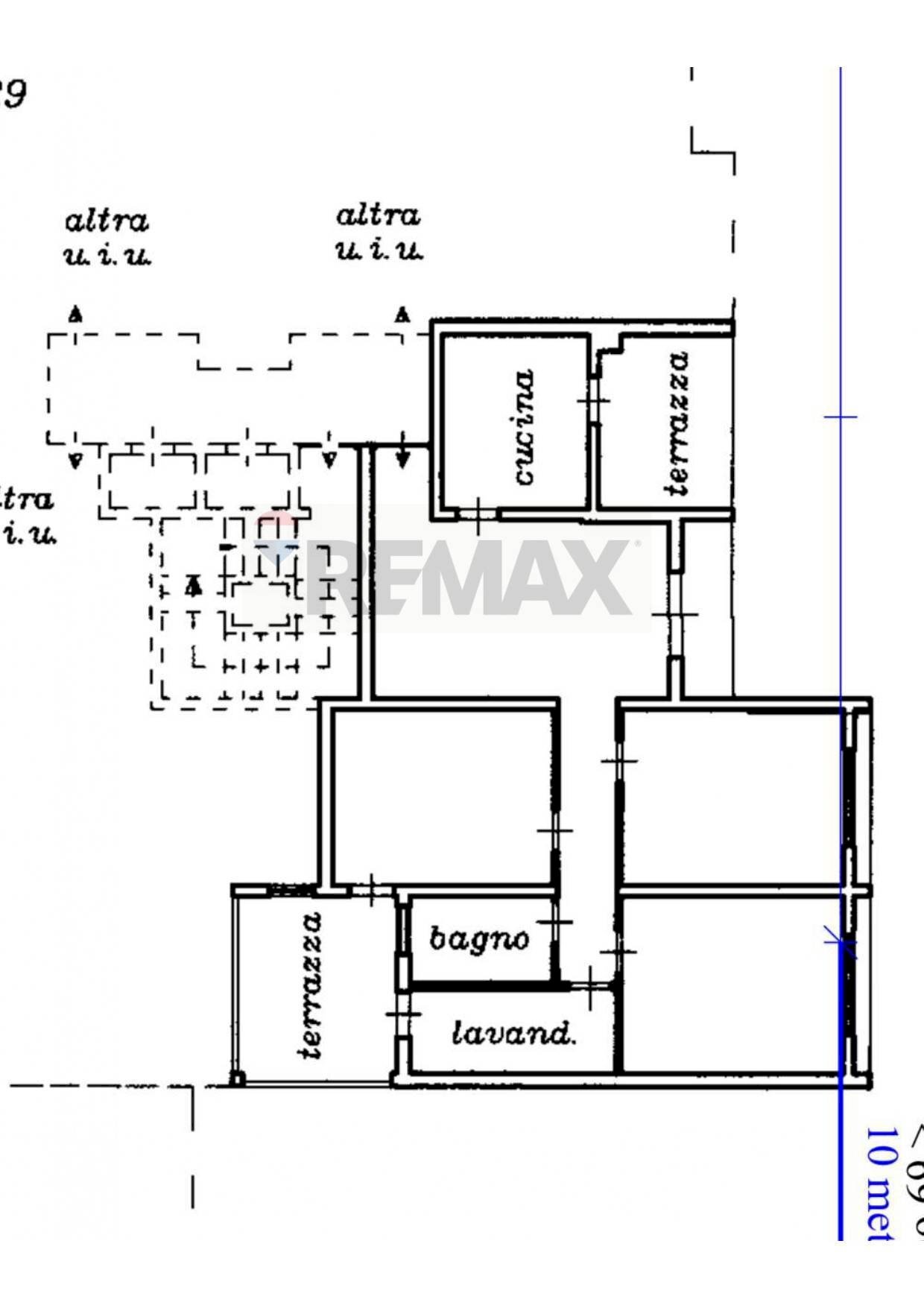 Pianta 2D - Quadrilocale Viale Moncada
 
13, Catania - planimetria 1