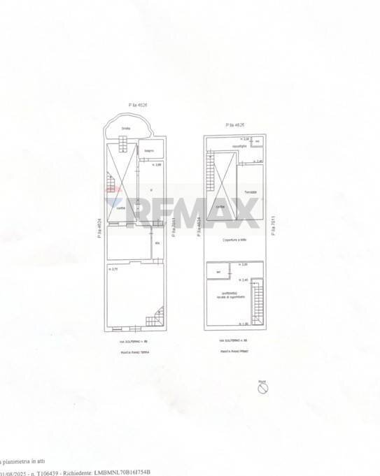 Pianta 2D - Independent house SOLFERINO
 
89, Canicattini Bagni - floor plans 1