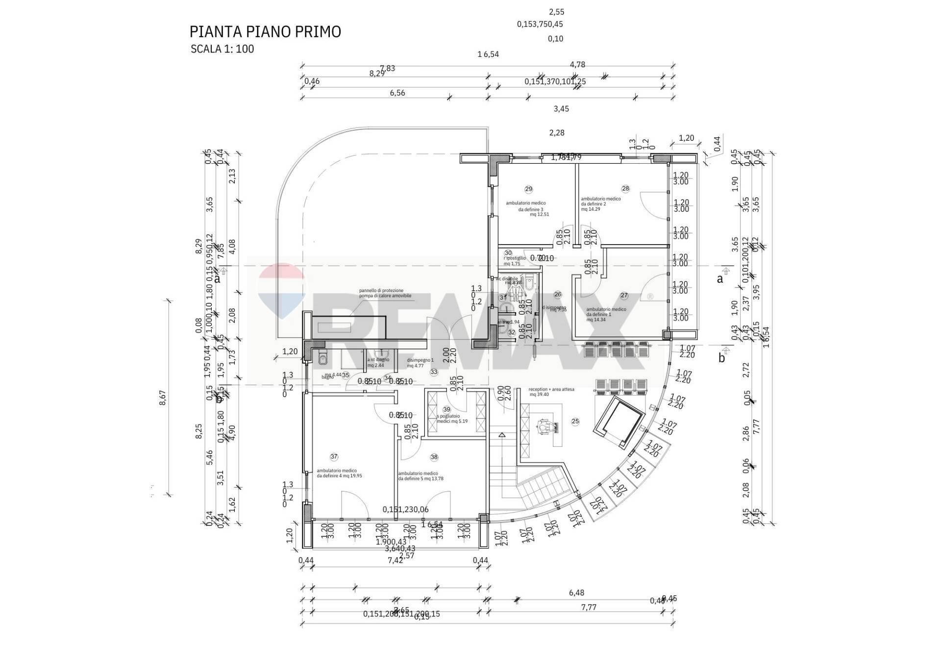 Pianta 2D - Locale Commerciale Via Venezia
 
21, Alpago - planimetria 1