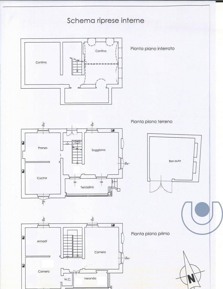 Foto 50 - Villa Via Dei Giardini, Chieri - planimetria 1