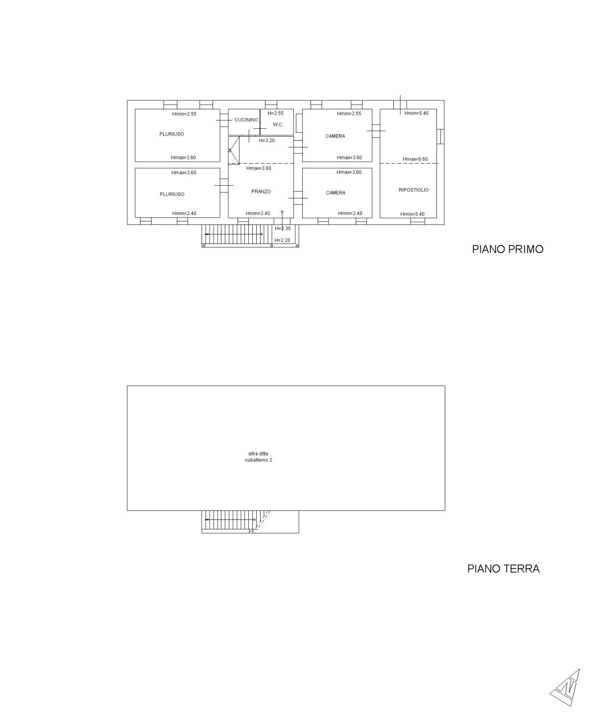 Rustico via Colle San Biagio, 13, Osimo - planimetria 1