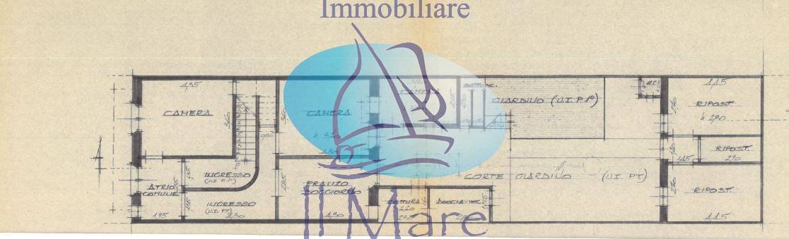 Foto 14 - Appartamento FRATTI, Viareggio - planimetria 1