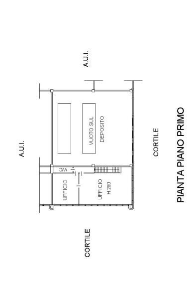 Capannone via Monte Grappa, 80/4, Arese - planimetria 1