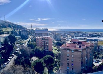 Vista - Trilocale via Lodovico Calda, 31, Genova (zona Sestri Ponente) - foto 1