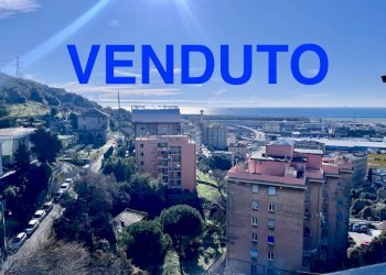 Vista - Trilocale via Lodovico Calda, 31, Genova (zona Sestri Ponente) - foto 1