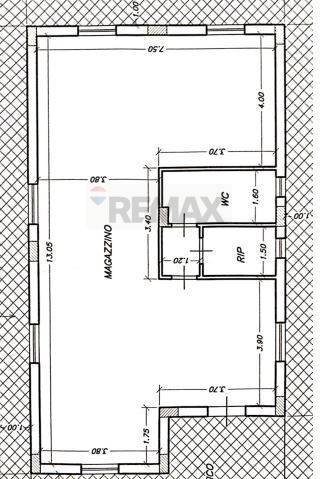 Pianta 2D - Terreno edificabile Bolognetta - planimetria 1