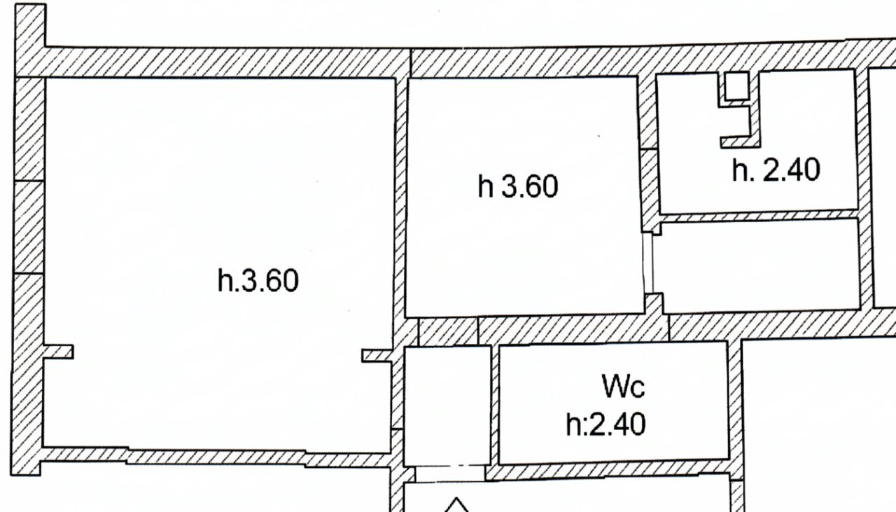 piantina - Two-room apartment Via Micali, Livorno - floor plans 1