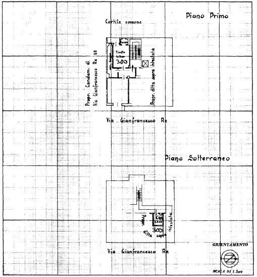 planimetria siti.jpg - Two-room apartment Via Gianfrancesco Re 65, Torino (neighborhood Parella) - floor plans 1