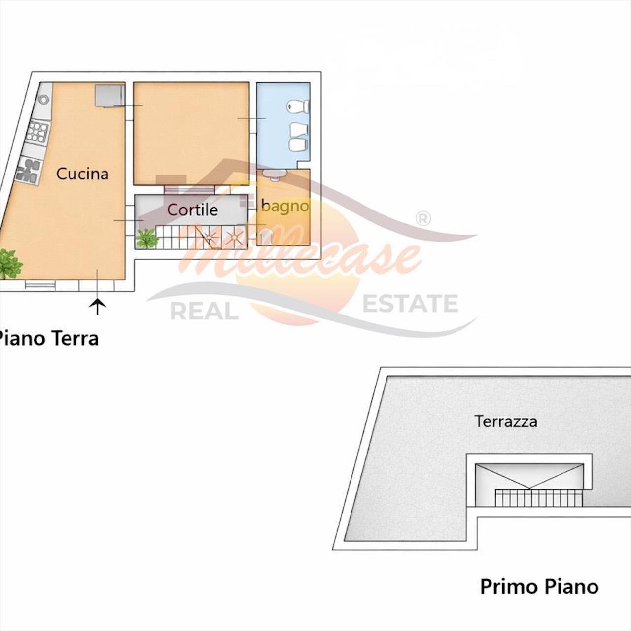 PLANIMETRIA.jpeg - Bilocale Via Agatocle, Siracusa - planimetria 1