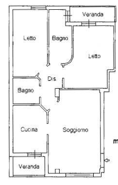 Foto 29 - Three-room apartment via San Benedetto, Quartu Sant'Elena - floor plans 1