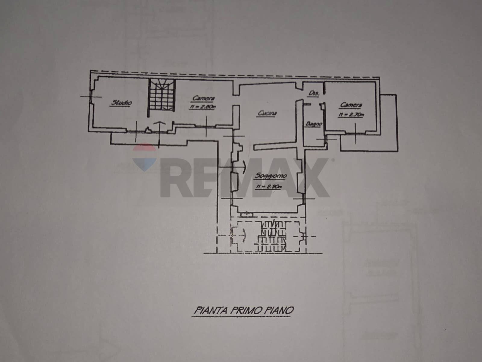 Pianta 2D - Appartamento Via Monte Rosa
 
18 B, Invorio - planimetria 1