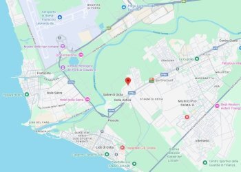 Mappa - Trilocale via Giulio Belvederi, 72, Roma (zona Lido di Ostia) - foto 5
