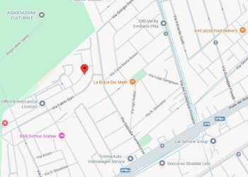 Mappa - Trilocale via Giulio Belvederi, 72, Roma (zona Lido di Ostia) - foto 6