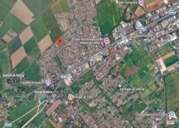 Mappa - Trilocale via Giulio Belvederi, 72, Roma (zona Lido di Ostia) - foto 9