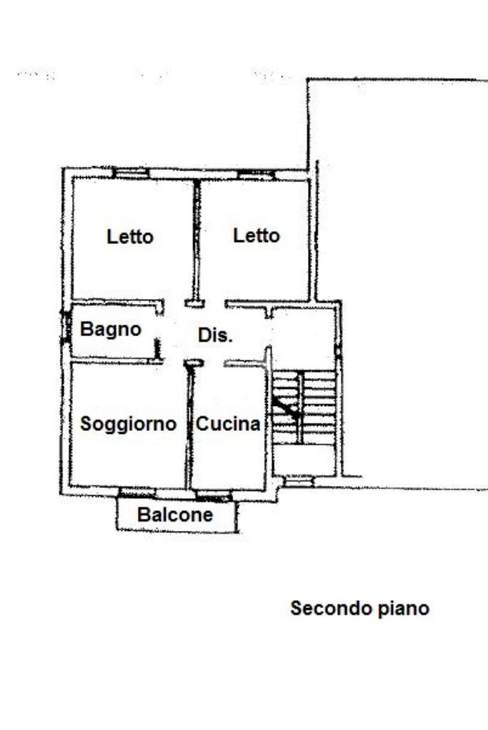 Trilocale Via grosoli giustiniano, Carpi - planimetria 1