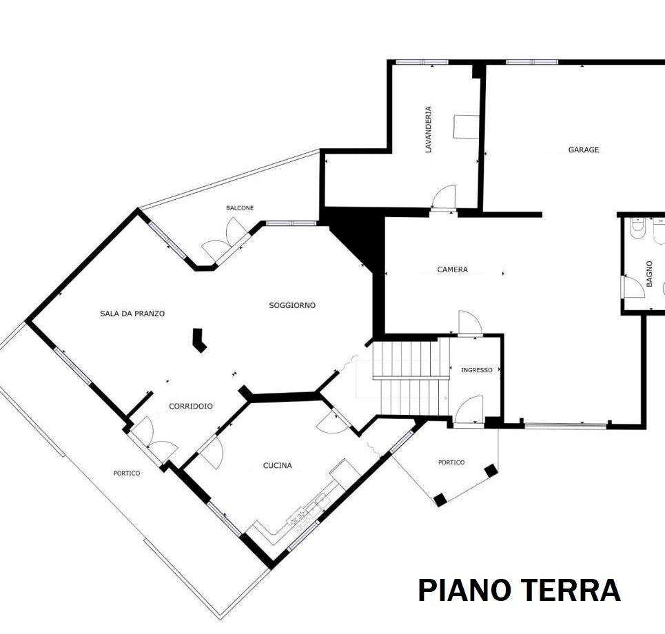 Foto 42 - Villa via Dante Alighieri
 
2A, Rovescala - planimetria 1