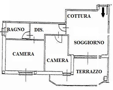 Foto 32 - Appartamento VIA CARDUCCI, Legnano - planimetria 1