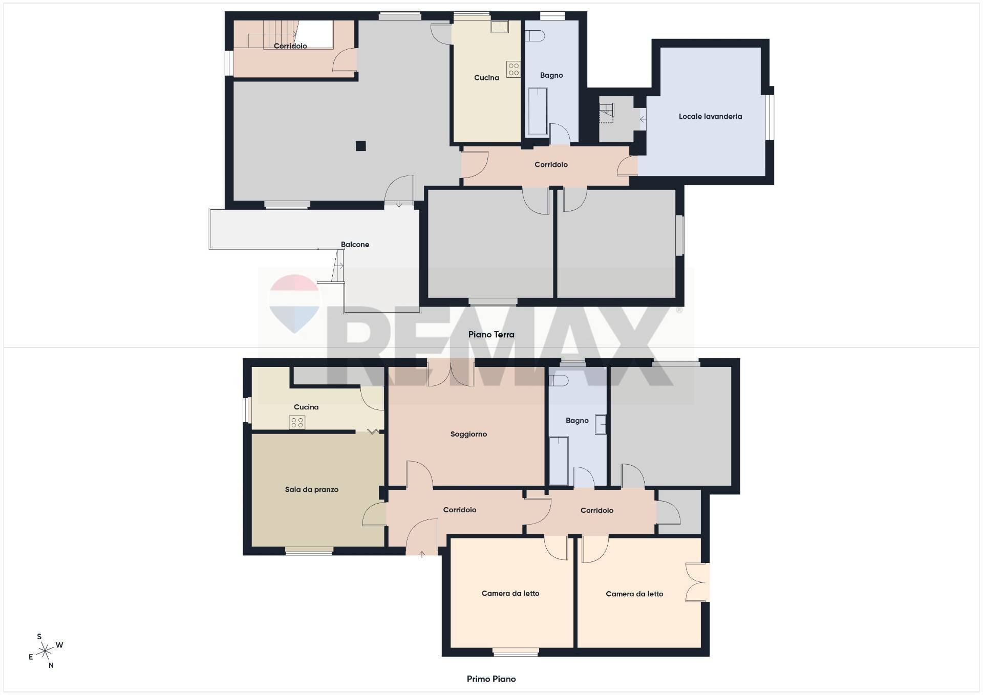 Pianta 2D - Villa VIA GIOVANNI XXIII
 
2, Casatisma - floor plans 1