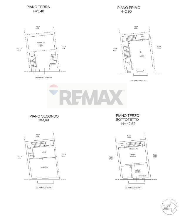 Pianta 2D - Casa indipendente Via Pampallona
 
11, Caltagirone - planimetria 1