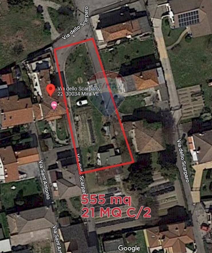 Posizione della mappa - Terreno edificabile Via dello Scarparo, Mira - foto 1