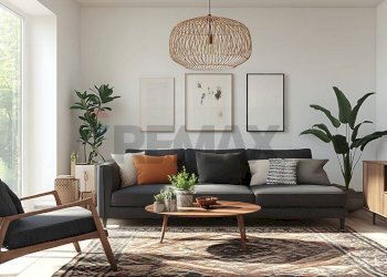 Soggiorno - Quadrilocale Via Palestro, Brembate di Sopra - foto 1