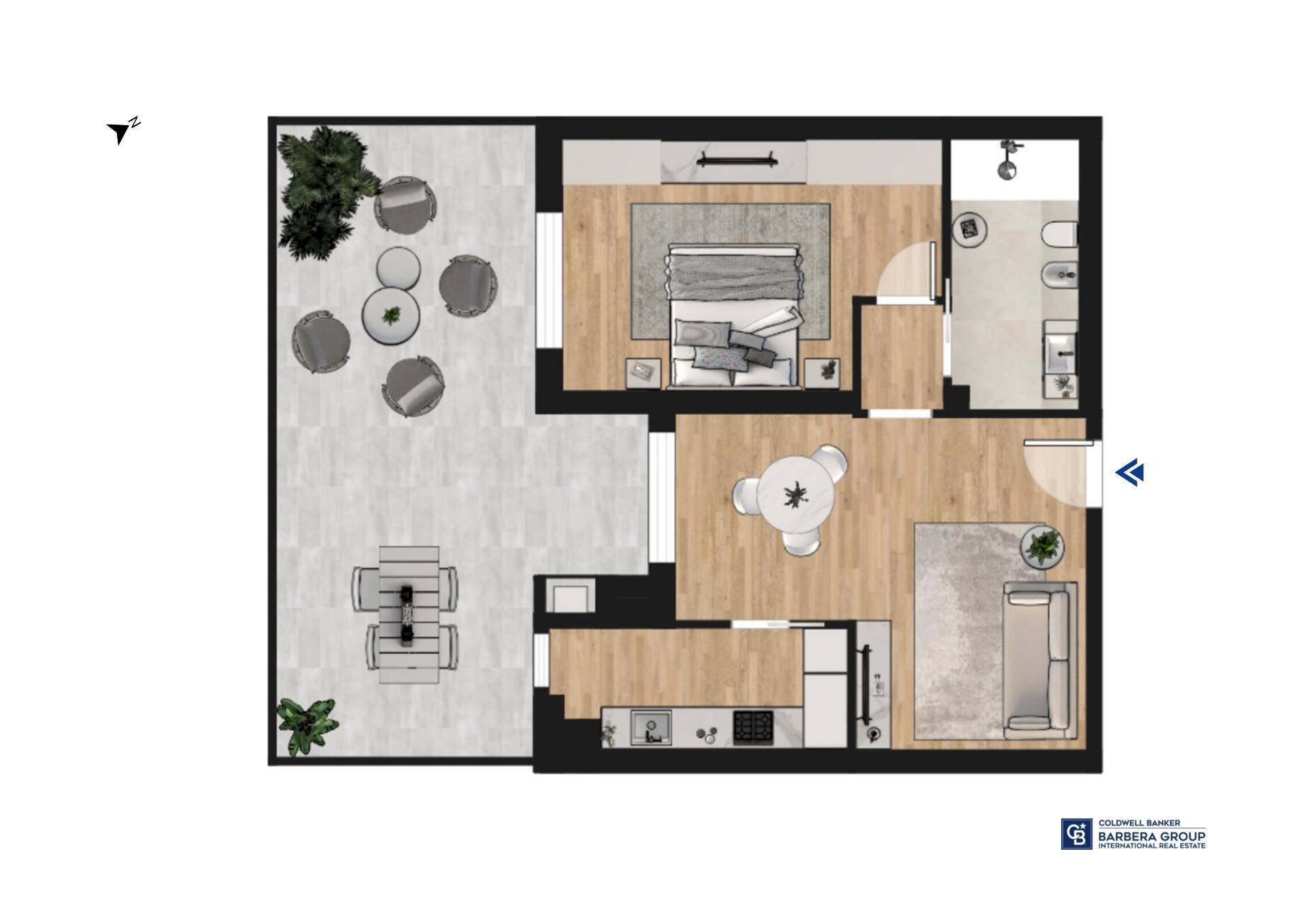 Foto 26 - Two-room apartment Via Lovanio, Roma - floor plans 1