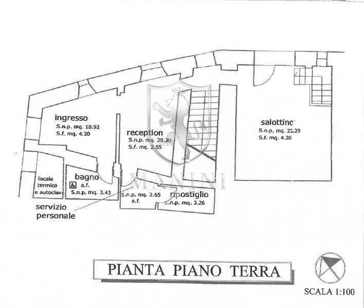 Foto 29 - Hotel Montalcino - floor plans 1