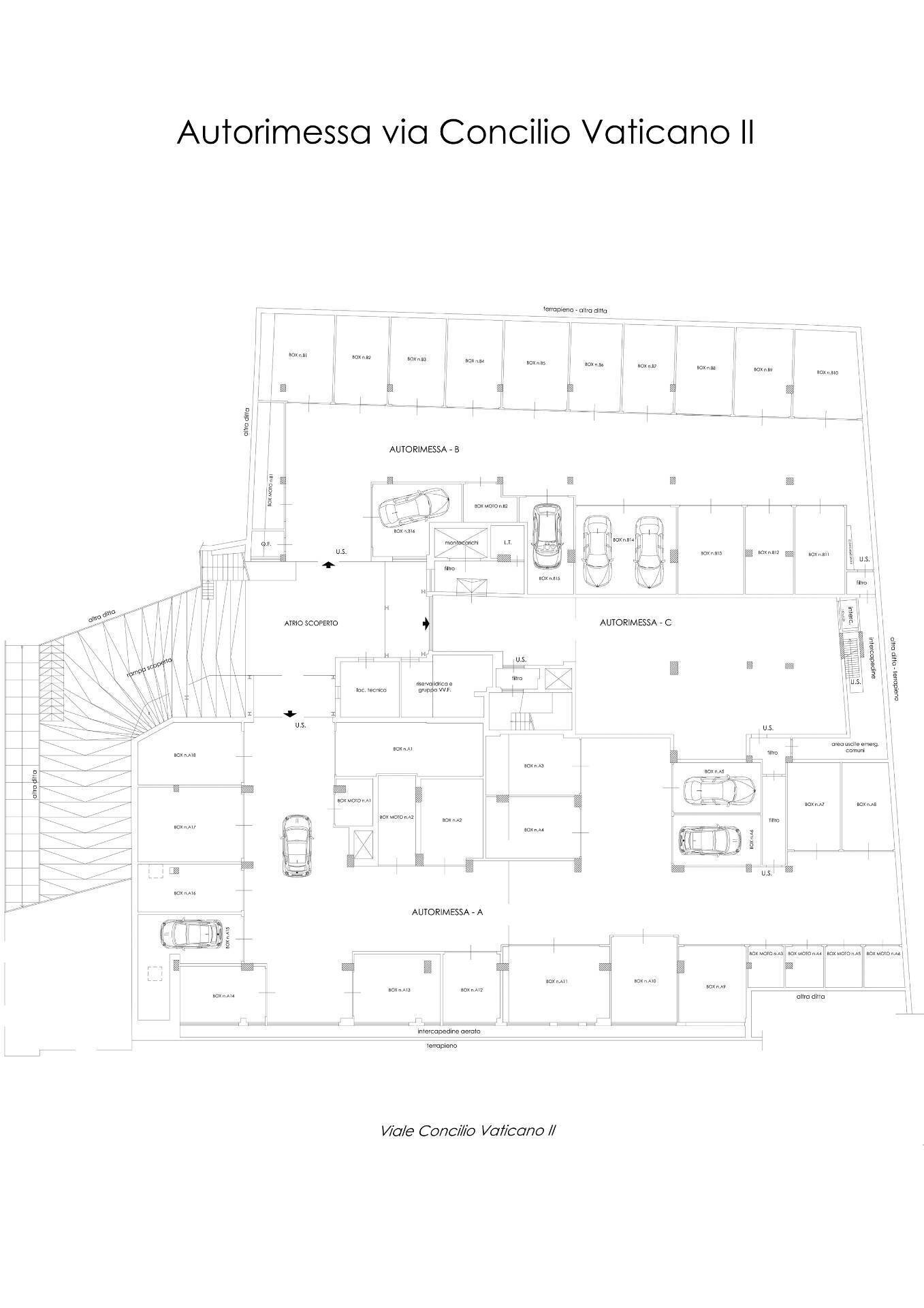 Foto 9 - Box Viale Del Concilio Vaticano II
 
89, Bari - planimetria 1