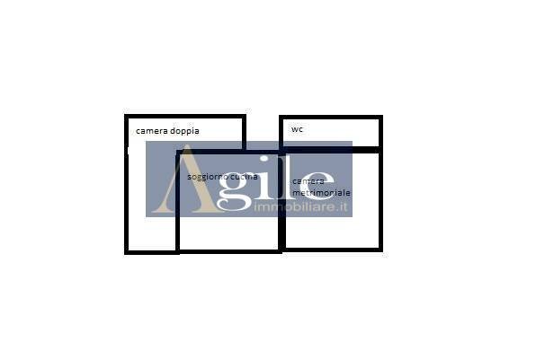 Foto 25 - Trilocale via luigi cherubini, San Benedetto del Tronto - planimetria 1