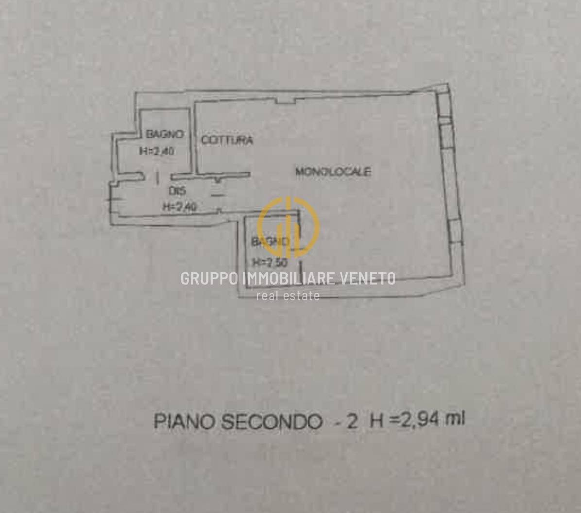 Foto 13 - Three-room apartment Via Riccati, Treviso - floor plans 1