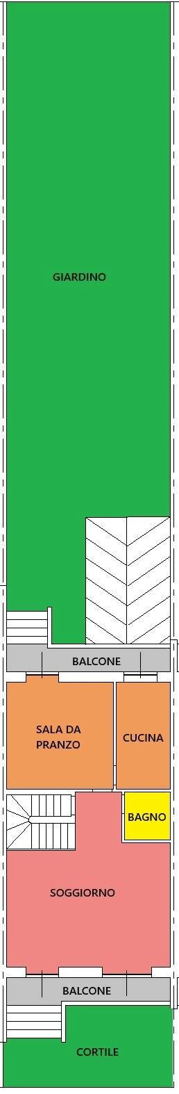 Foto 30 - Villa a Schiera Via Guido Rossa, Rottofreno - planimetria 1