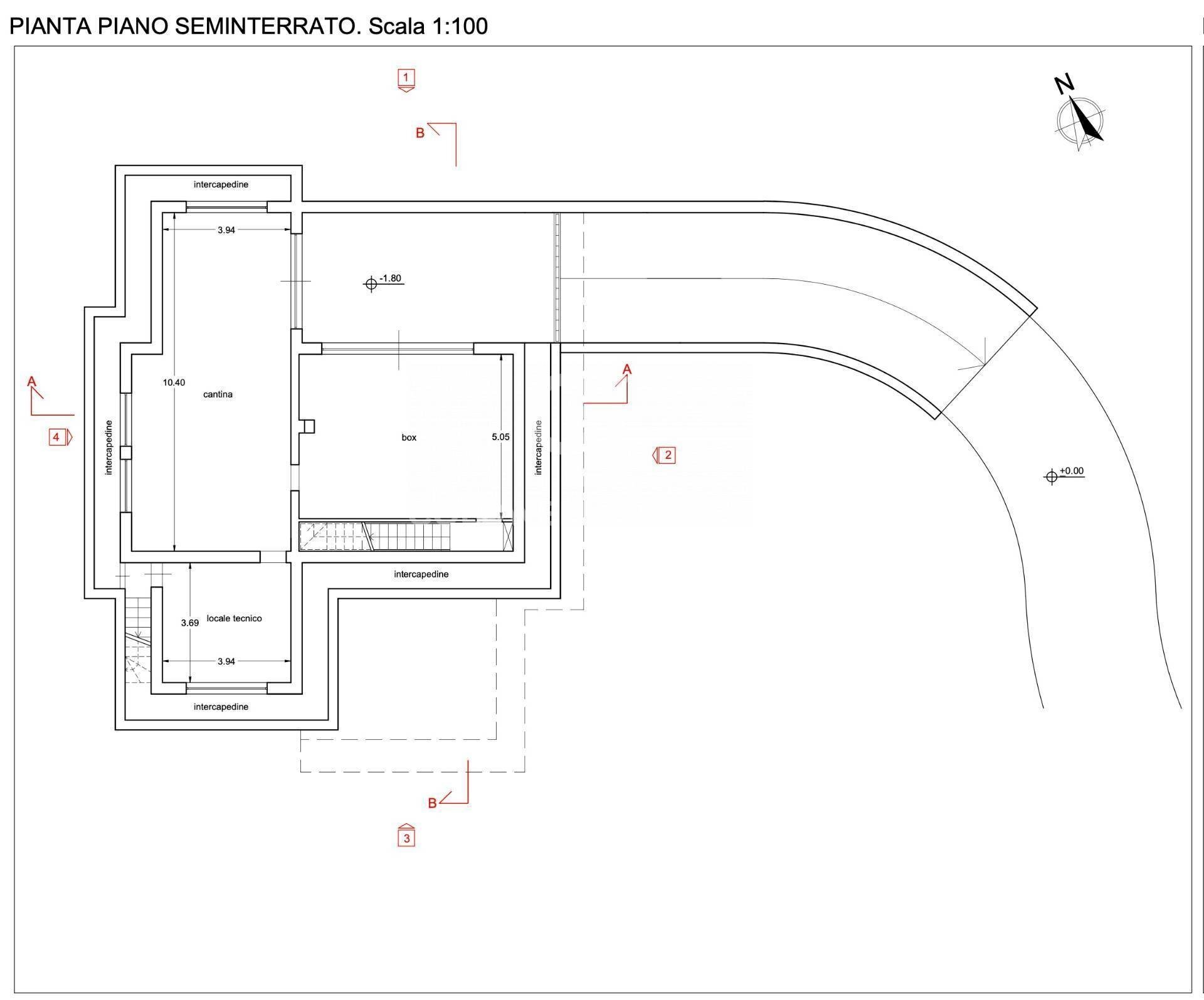 Foto 13 - Villa Via Vallerano, Roma - planimetria 1