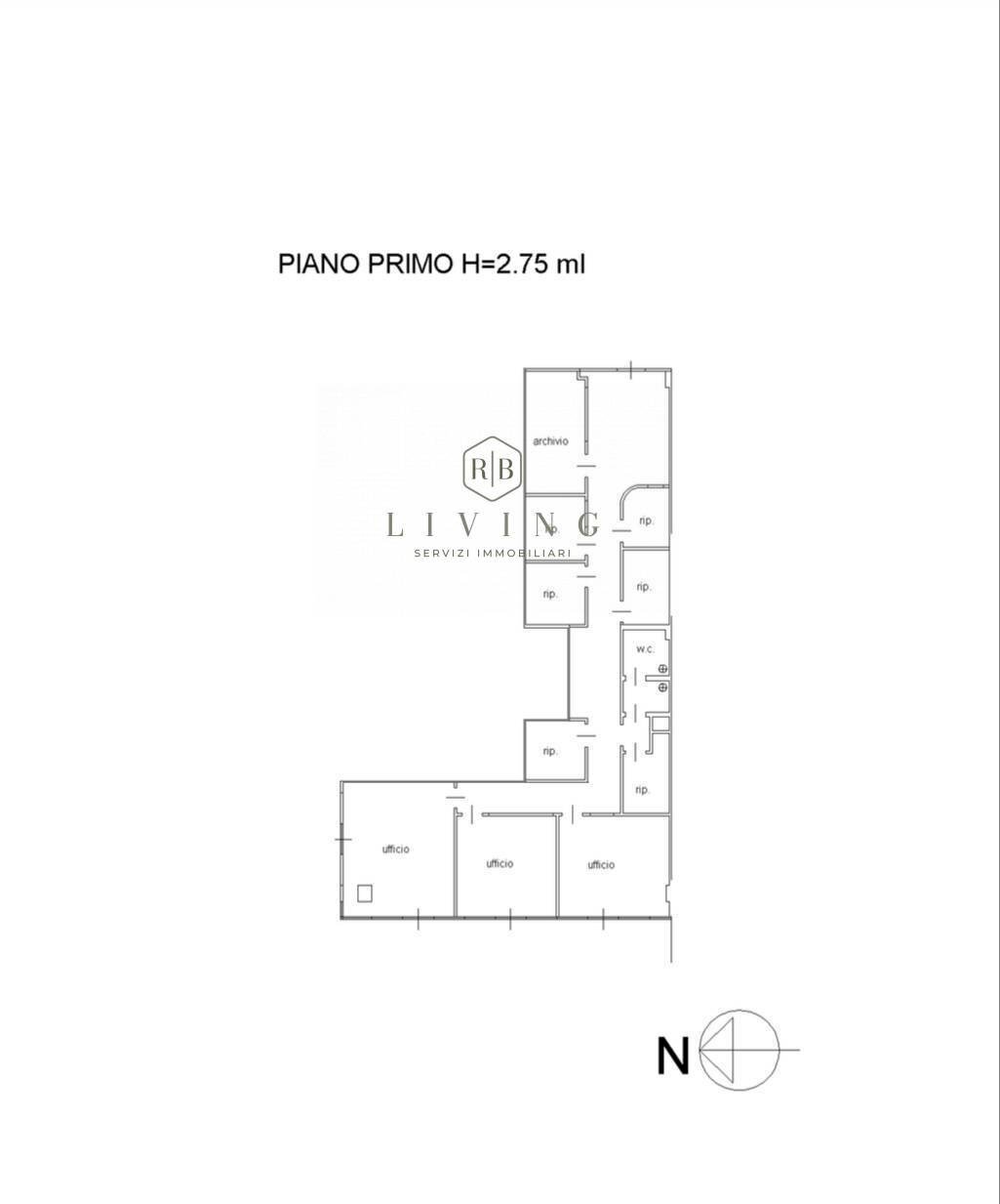 Foto 11 - Office Via Pasubio
 
36, San Benedetto del Tronto - floor plans 1