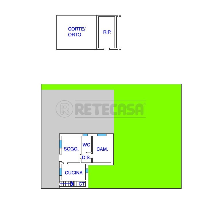 PLANIMETRIA - Terraced Villa Via Selvina 3, Chiopris-Viscone - floor plans 1