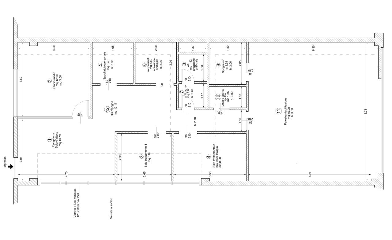 planimetria.png - Locale Commerciale Sarzana - planimetria 1