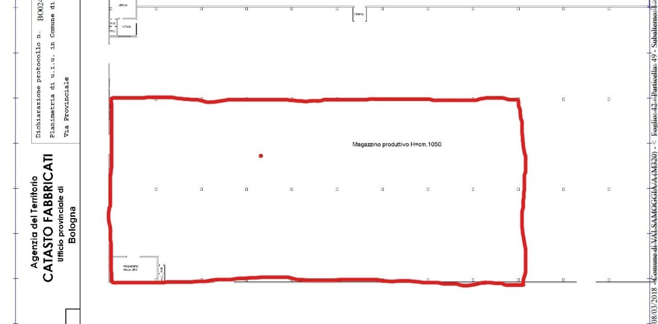 Porzione planimetria.jpg - Non Alimentare Via Provinciale 29, Valsamoggia - planimetria 1